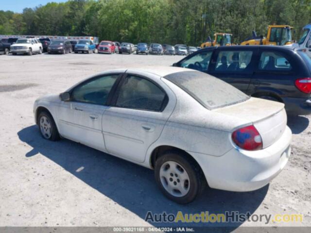 DODGE NEON SE, 1B3ES46C61D220019