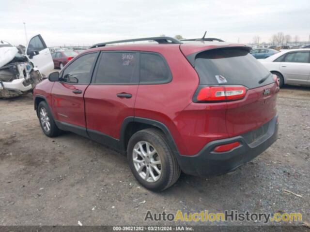 JEEP CHEROKEE SPORT, 1C4PJLAB7FW684189