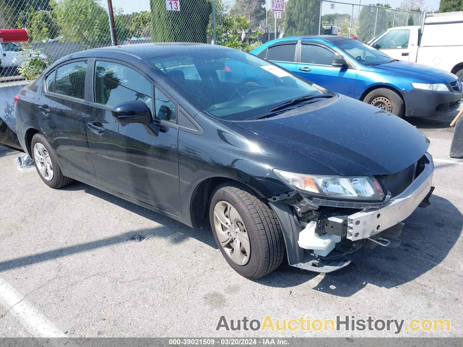 HONDA CIVIC LX, 19XFB2F53FE206741