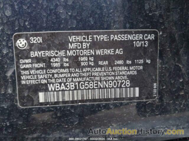 BMW 320I I, WBA3B1G58ENN90728
