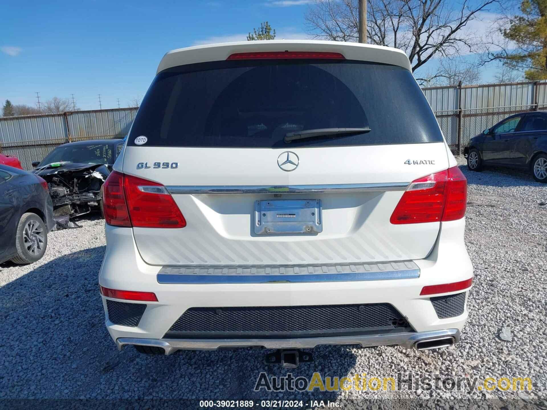 MERCEDES-BENZ GL 550 4MATIC, 4JGDF7DE2DA143638