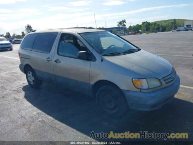 TOYOTA SIENNA CE, 4T3ZF19C62U449206