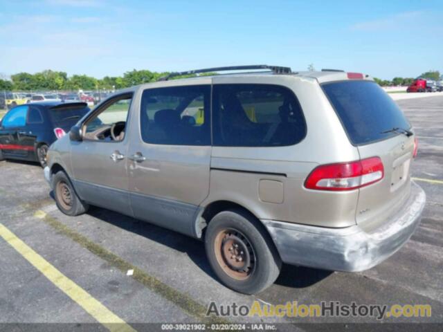 TOYOTA SIENNA CE, 4T3ZF19C62U449206