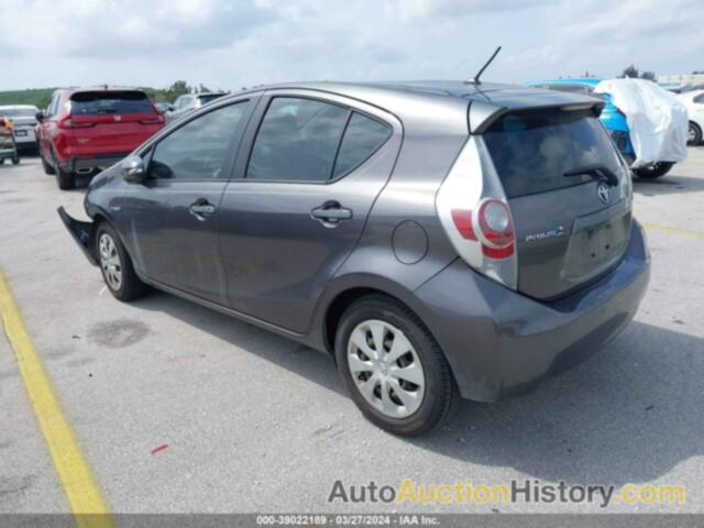 TOYOTA PRIUS C ONE, JTDKDTB32E1559895