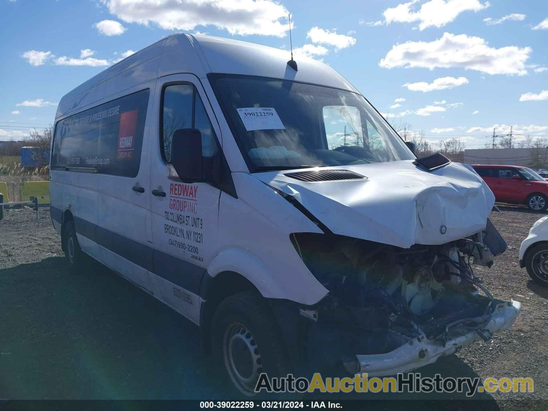 MERCEDES-BENZ SPRINTER 2500 HIGH ROOF, WD3PE8DC9F5977422