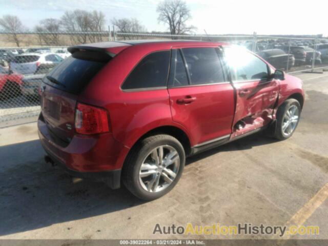 FORD EDGE SEL, 2FMDK4JC8DBC69486