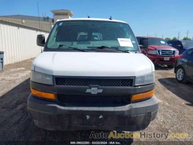 CHEVROLET EXPRESS PASSENGER RWD 3500 EXTENDED WHEELBASE LS, 1GAZGNFG1L1273539