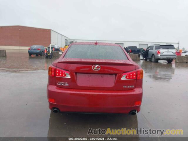 LEXUS IS 250, JTHBF5C20A5107358