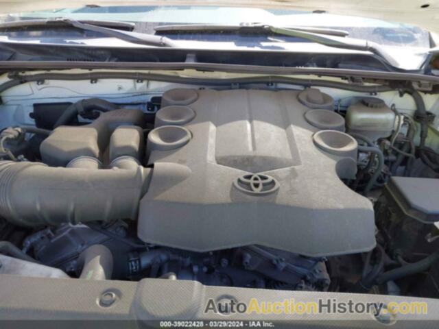 TOYOTA 4RUNNER SR5 V6, JTEZU5JR6B5016730