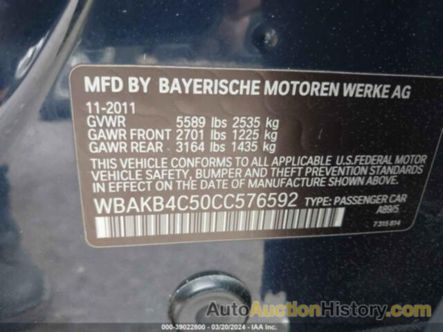 BMW 740LI, WBAKB4C50CC576592