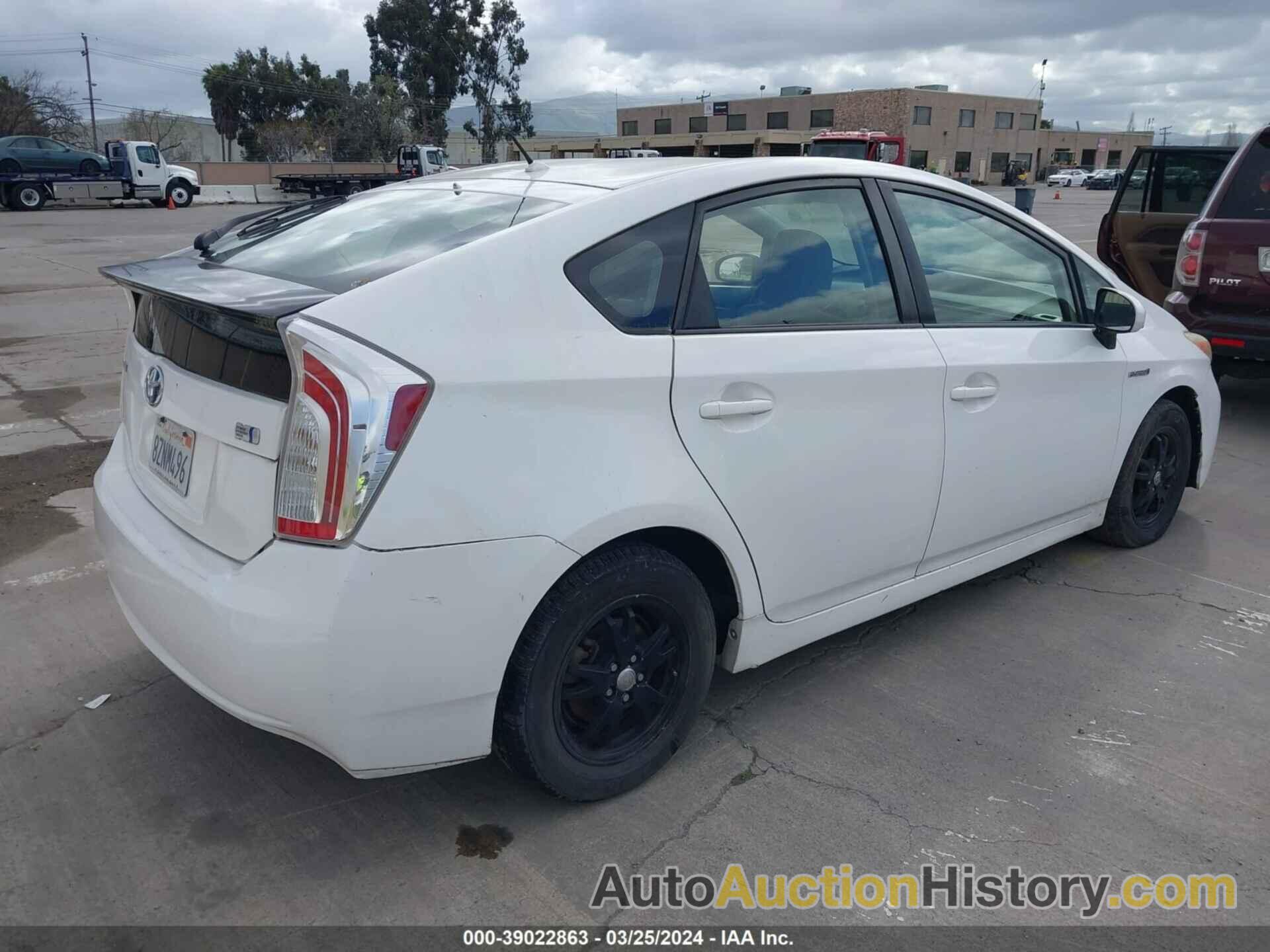 TOYOTA PRIUS TWO, JTDKN3DU7C1543904