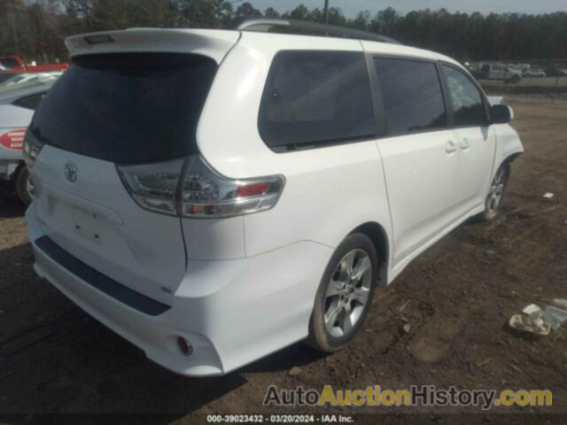 TOYOTA SIENNA SE, 5TDXK3DC6BS037374