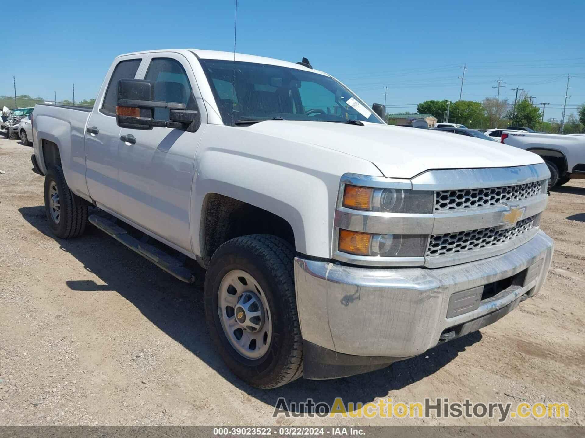 CHEVROLET SILVERADO 2500HD WT, 2GC2KREG4K1243783