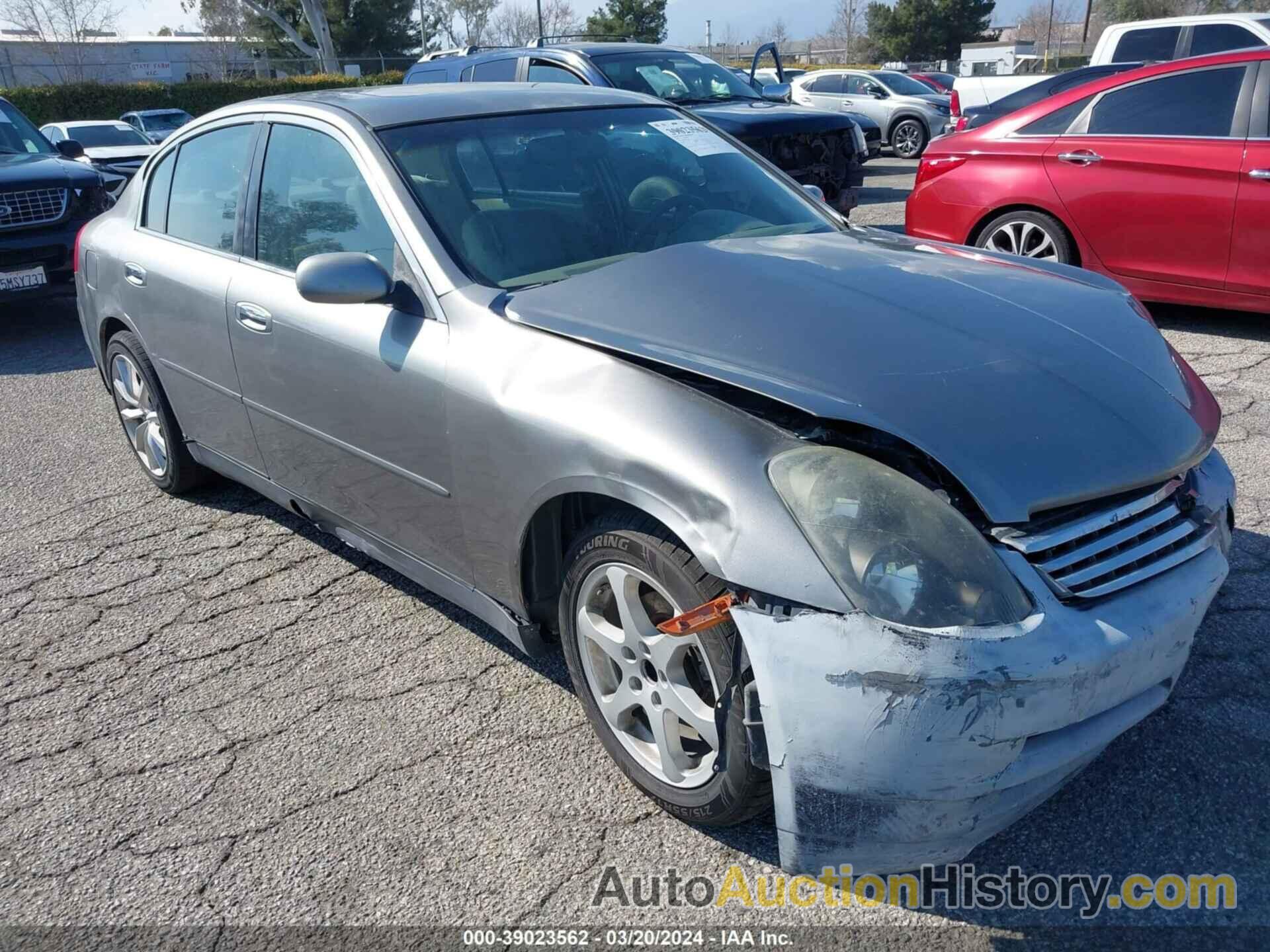 INFINITI G35, JNKCV51E64M615297