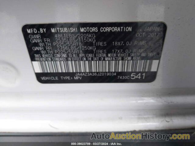 MITSUBISHI OUTLANDER LE, JA4AZ3A36JZ019034