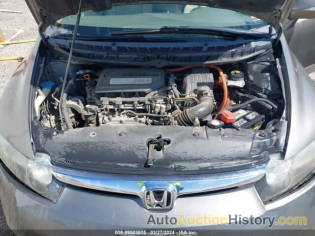 HONDA CIVIC HYBRID, JHMFA36266S009590