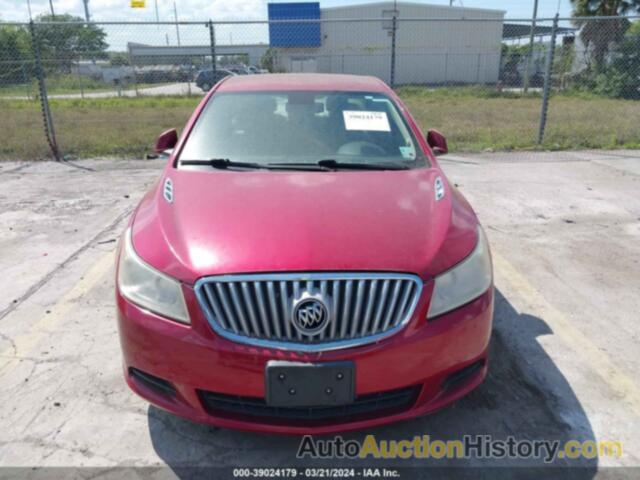 BUICK LACROSSE CONVENIENCE GROUP, 1G4GB5ER3CF238158