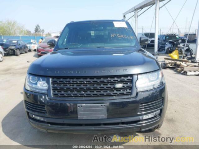 LAND ROVER RANGE ROVER 3.0L V6 SUPERCHARGED HSE, SALGS2VF0FA205010