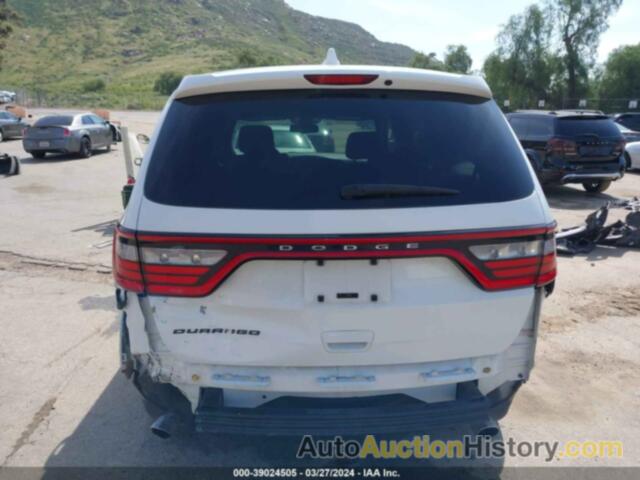 DODGE DURANGO SXT, 1C4RDHAG6GC387183