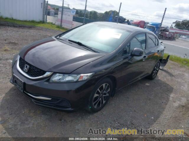 HONDA CIVIC EX, 2HGFB2F8XDH580471