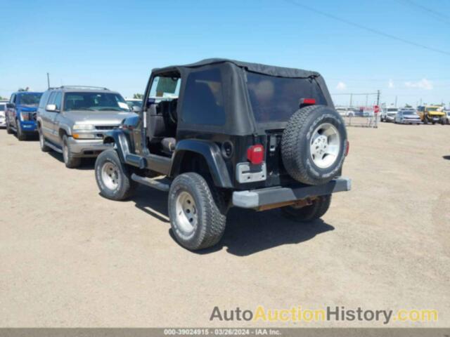 JEEP WRANGLER SPORT, 1J4FA49S61P344678