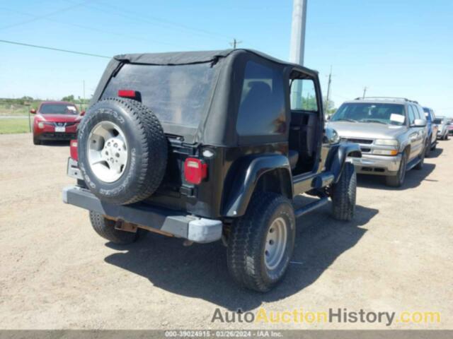 JEEP WRANGLER SPORT, 1J4FA49S61P344678