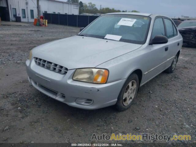 HYUNDAI ACCENT GL, KMHCG45C01U235622