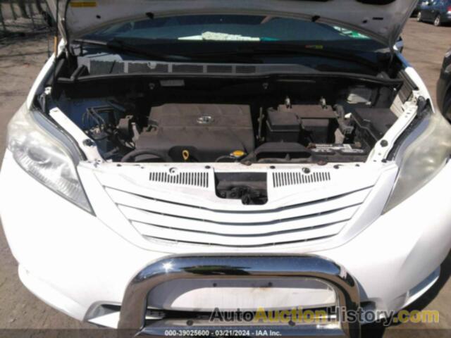 TOYOTA SIENNA L V6 7 PASSENGER, 5TDZK3DC3ES408651