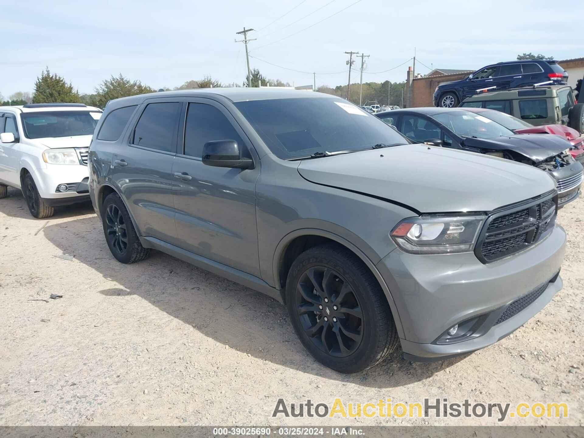 DODGE DURANGO SXT PLUS RWD, 1C4RDHAG2LC269142