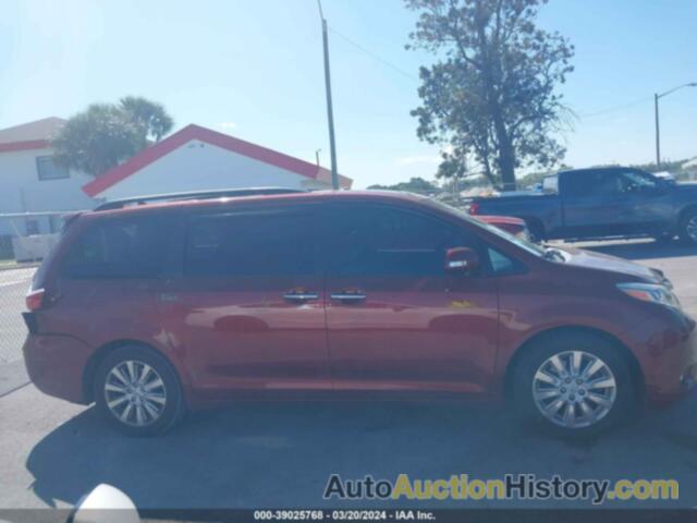 TOYOTA SIENNA LIMITED 7 PASSENGER, 5TDYK3DC6FS639055