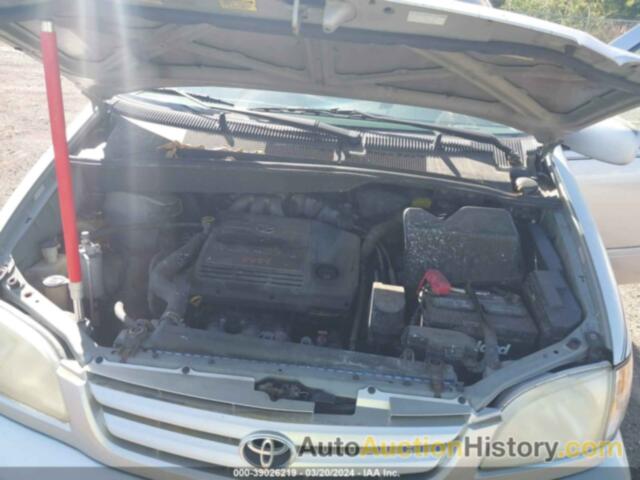 TOYOTA SIENNA LE, 4T3ZF13C32U476226