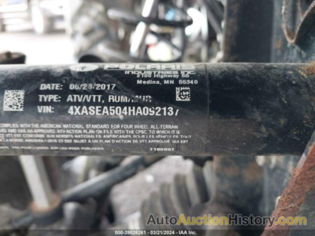 POLARIS SPORTSMAN 450 H.O., 4XASEA504HA092137