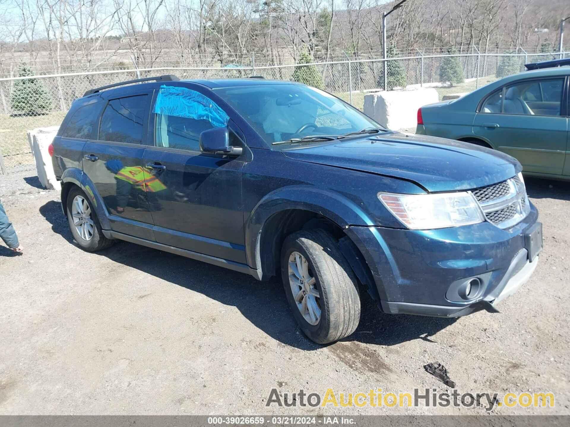 DODGE JOURNEY SXT, 3C4PDCBB7ET174273