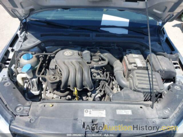 VOLKSWAGEN JETTA 2.0L S, 3VW2K7AJ9EM224579