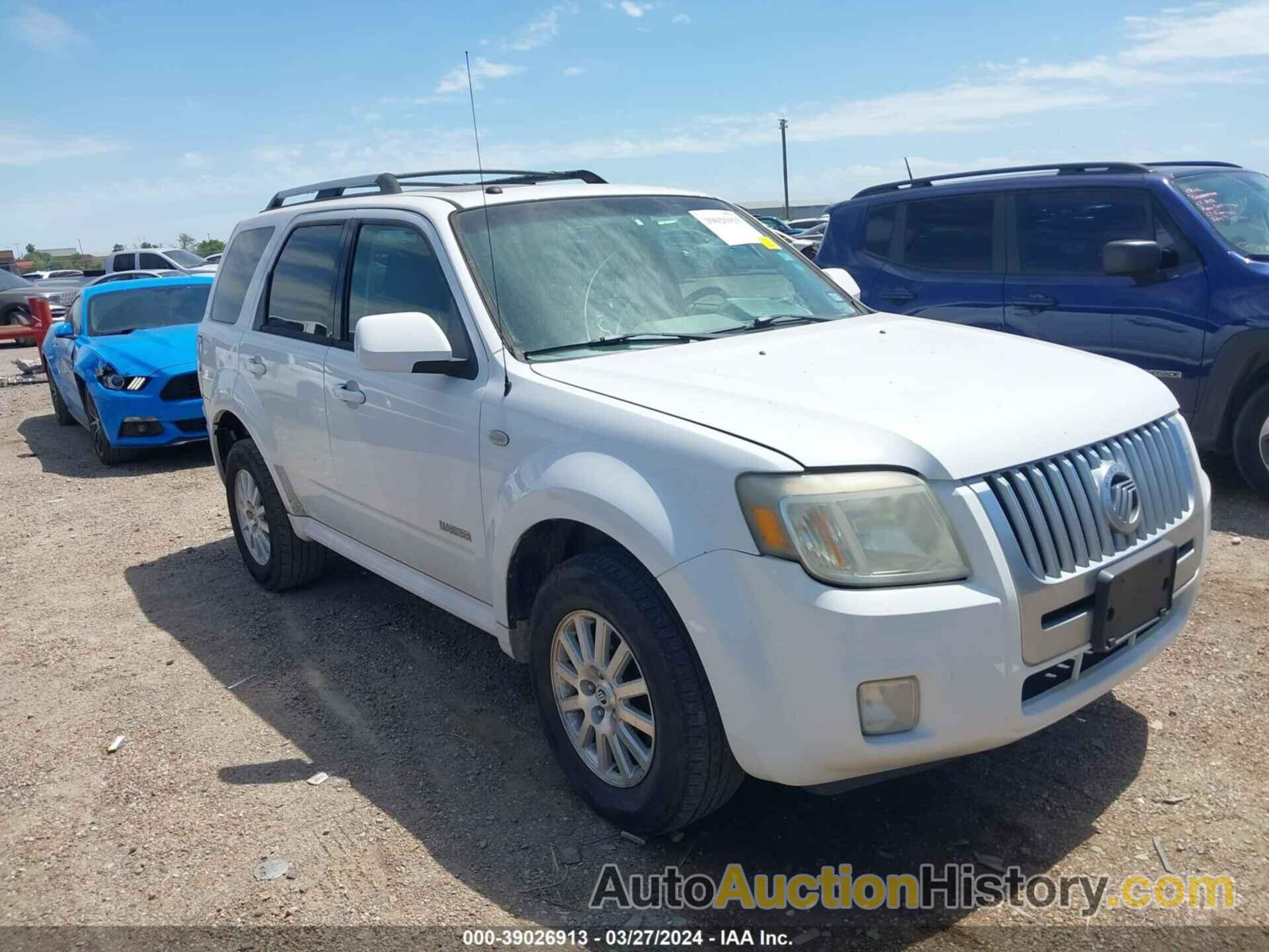 MERCURY MARINER PREMIER, 4M2CU97148KJ33410