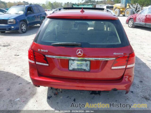 MERCEDES-BENZ E 350 4MATIC WAGON, WDDHH8JB5FB109941