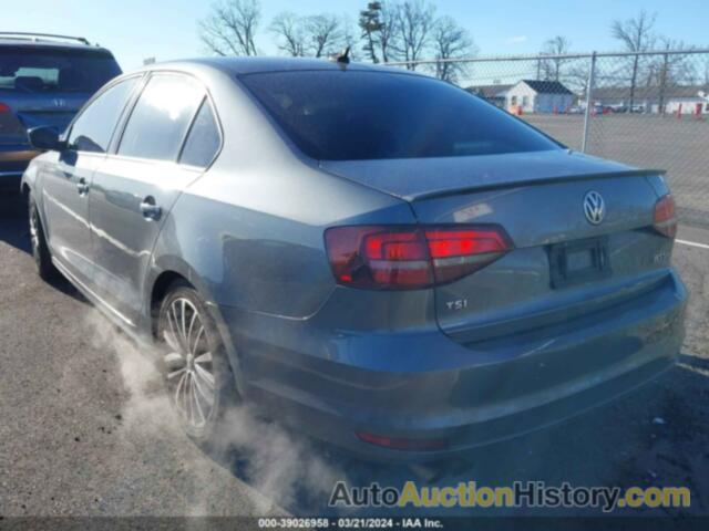 VOLKSWAGEN JETTA 1.8T SPORT, 3VWD17AJ8GM399873