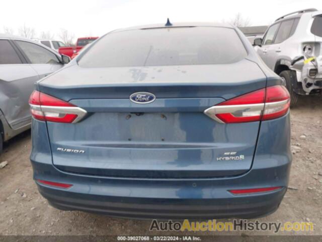 FORD FUSION HYBRID SE, 3FA6P0LU6KR165709