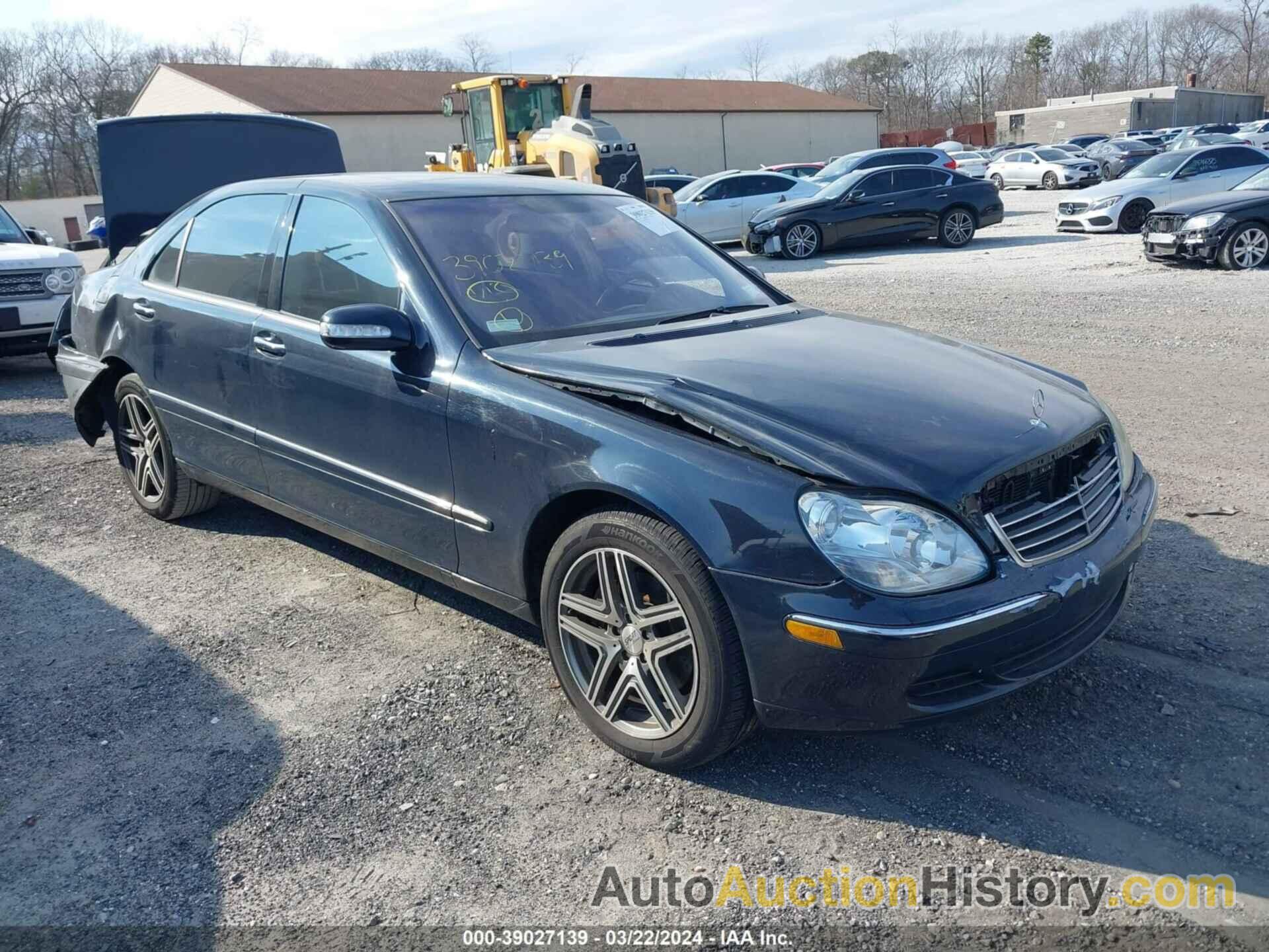 MERCEDES-BENZ S 500, WDBNG84J83A373481