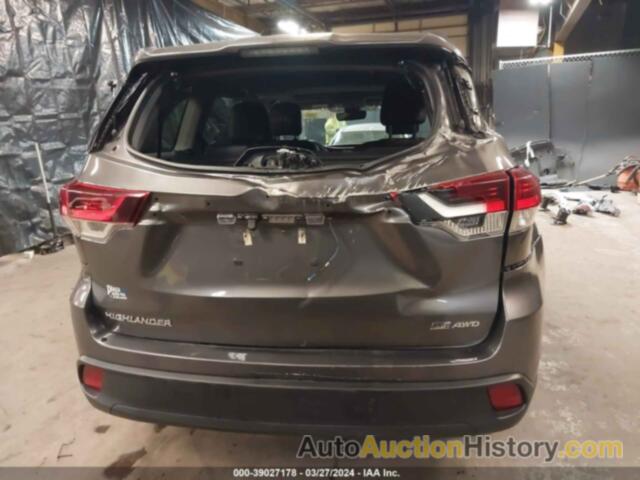 TOYOTA HIGHLANDER SE, 5TDJZRFH0KS616311