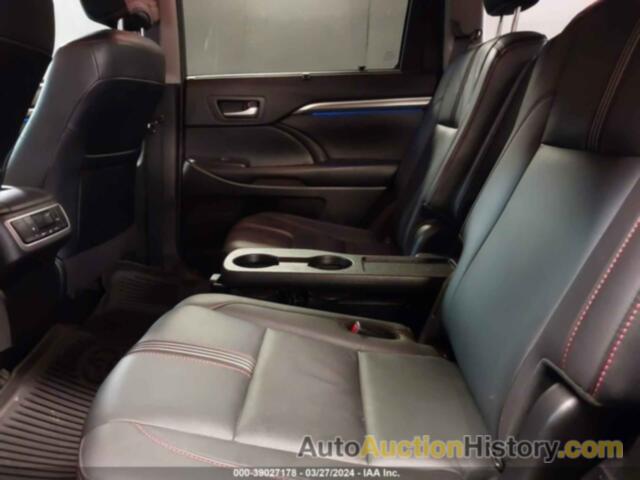 TOYOTA HIGHLANDER SE, 5TDJZRFH0KS616311