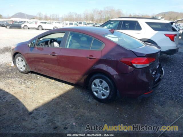 KIA FORTE LX, 3KPFK4A76HE078616