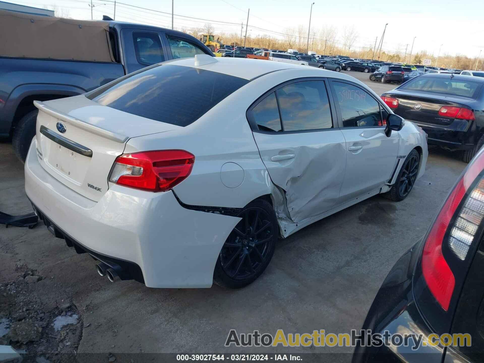 SUBARU WRX LIMITED, JF1VA1J68M9824427