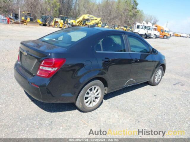 CHEVROLET SONIC FWD  LT, 1G1JD5SB8L4106657