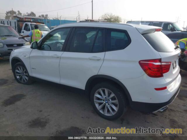 BMW X3 SDRIVE28I, 5UXWZ7C33H0X40120