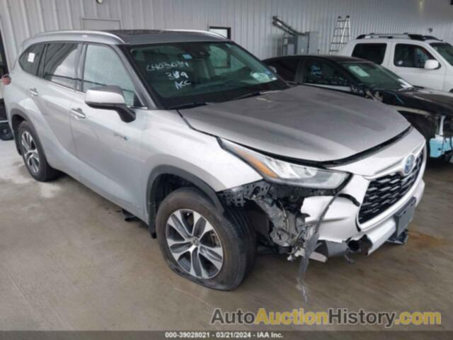 TOYOTA HIGHLANDER HYBRID XLE, 5TDHBRCH7LS514285