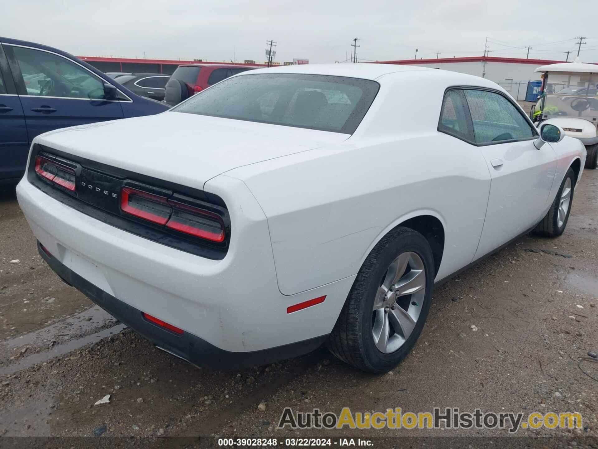 DODGE CHALLENGER SXT, 2C3CDZAG2GH300117