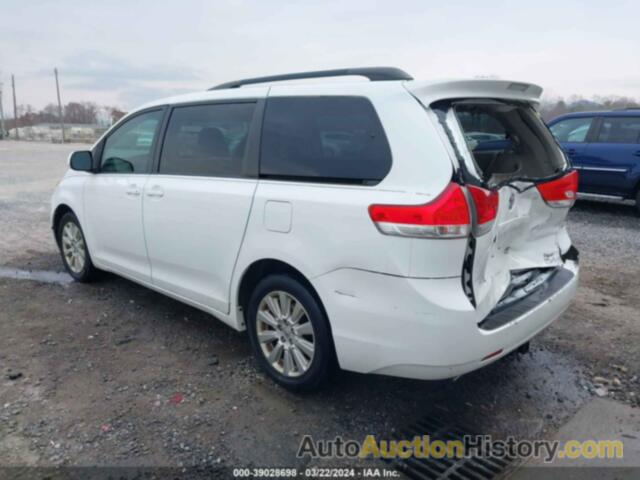 TOYOTA SIENNA XLE 7 PASSENGER, 5TDDK3DC4CS046157