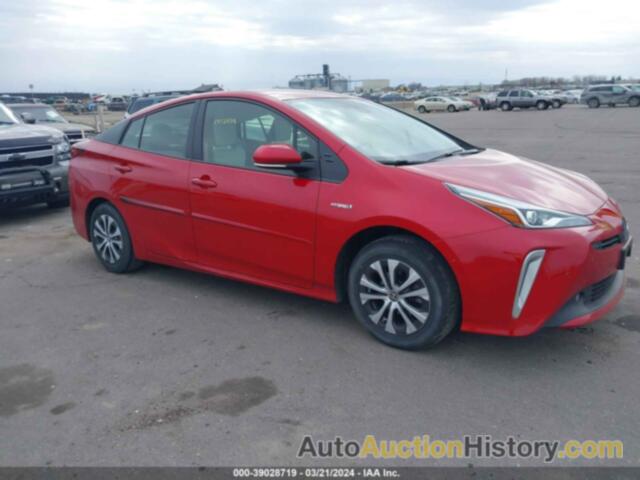 TOYOTA PRIUS XLE AWD-E, JTDL9MFU7N3038318