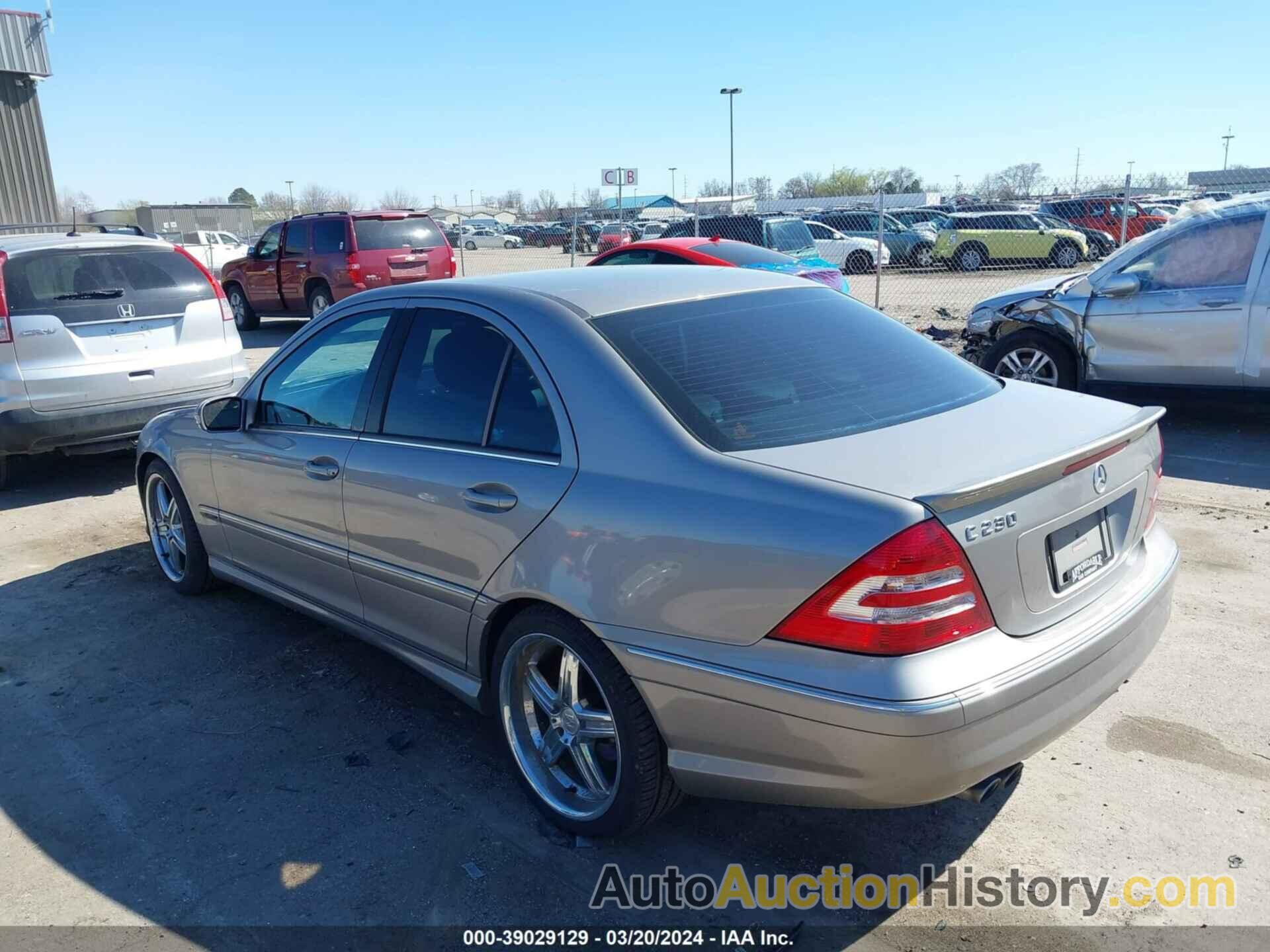 MERCEDES-BENZ C 230 SPORT, WDBRF52H17F867936